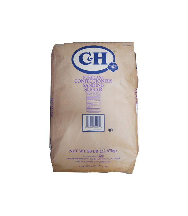 Pure Cane Sugar, Confectioners Sanding, 1/50 LB C&H C. Pacific Foods