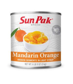 MANDARIN ORANGE BROKEN SEGMENTS IN LIGHT SYRUP