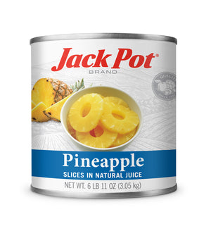 PINEAPPLE SLICES IN NATURAL JUICE