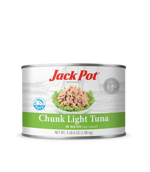 CHUNK LIGHT TUNA IN WATER (SALT ADDED)