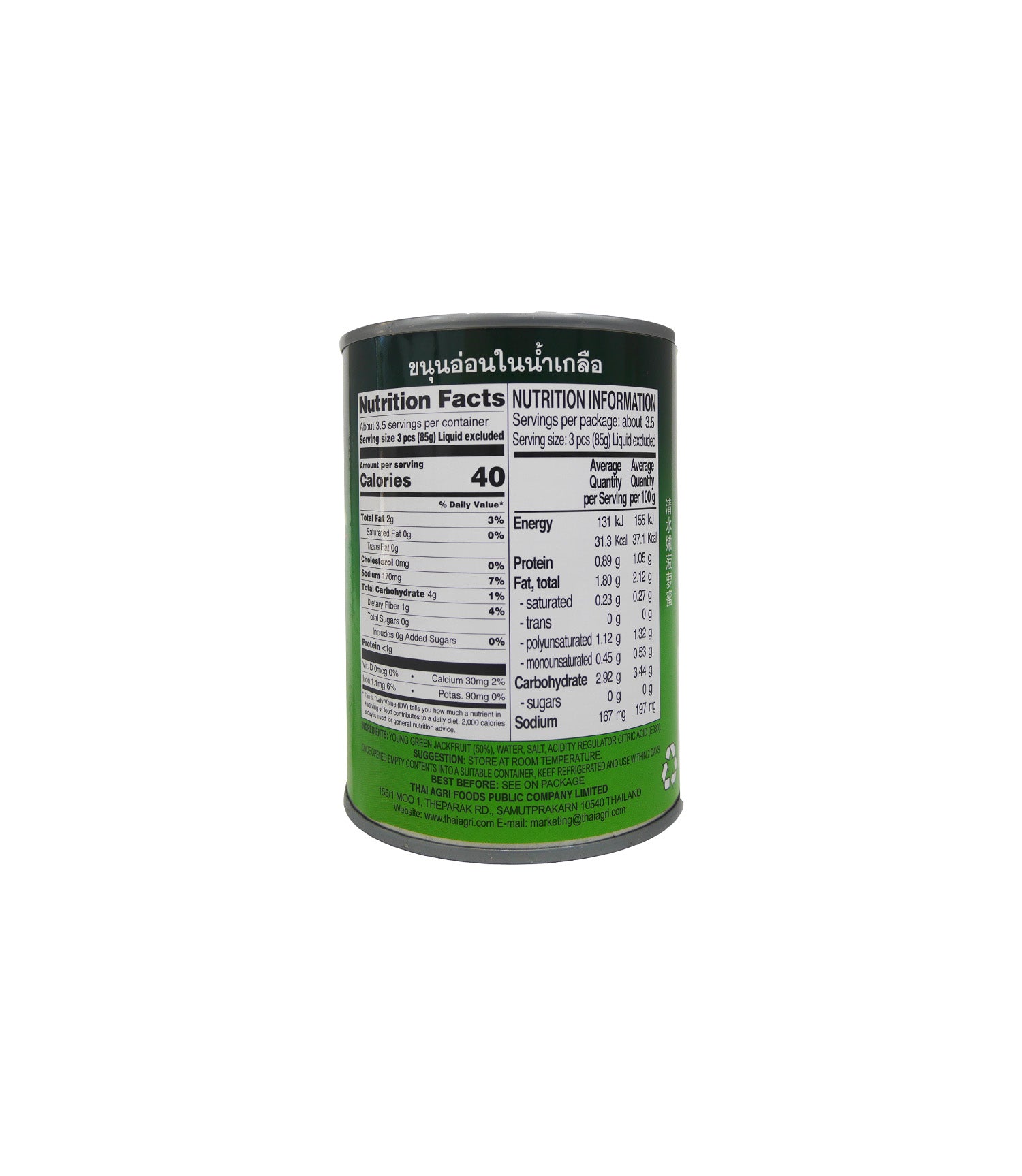 JACK FRUIT IN BRINE (20 OZ)