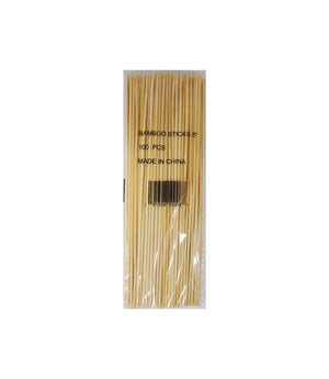 BAMBOO SKEWERS, 8"