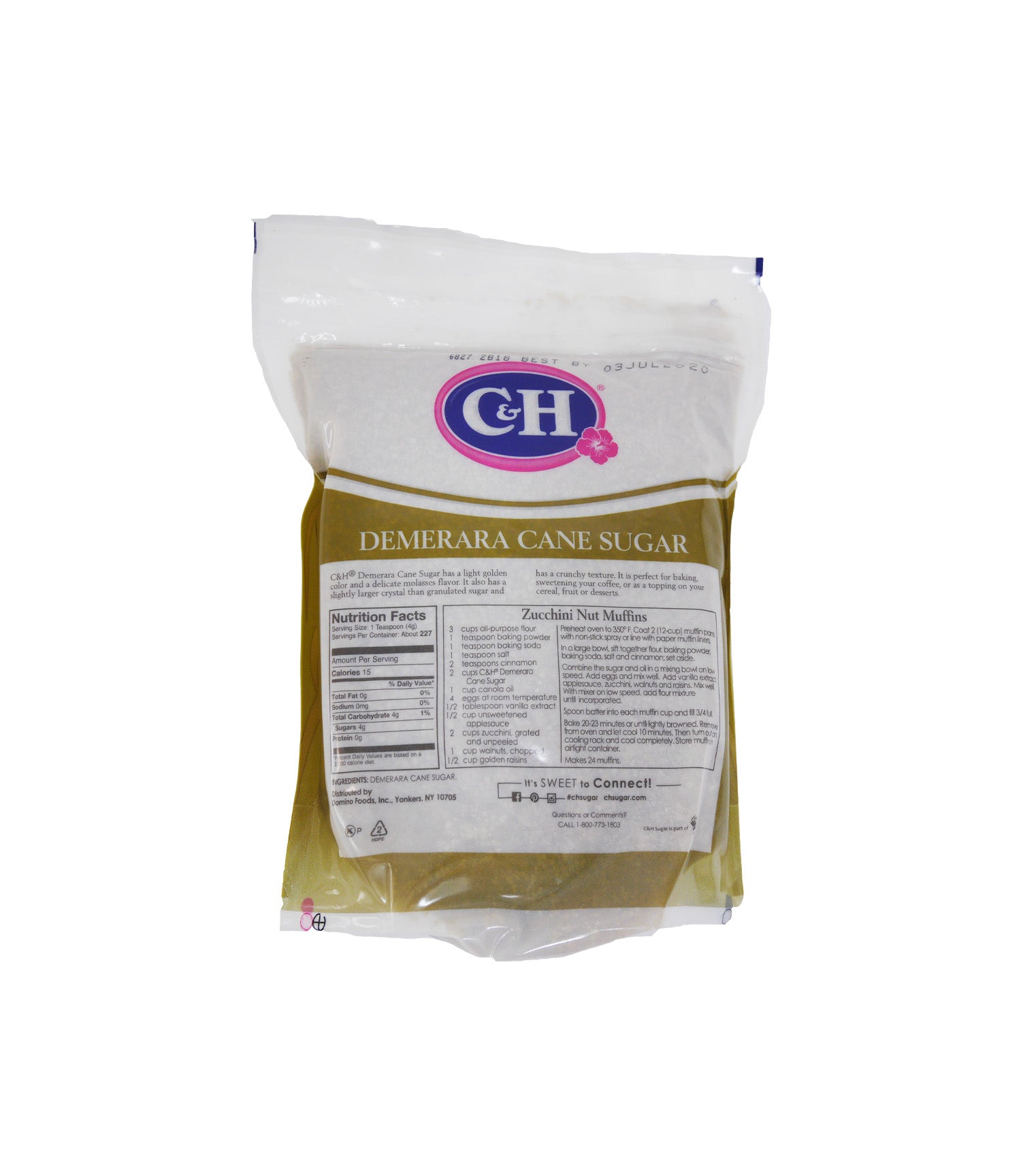 SUGAR CANE 値下げ！　12,500円→12,200円 Cane Sugar, Demerara | C&H - C. Pacific Foods