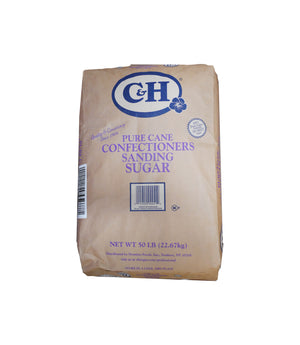 PURE CANE SUGAR, CONFECTIONERS SANDING, 50 LB