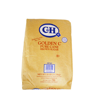 PURE CANE SUGAR, GOLDEN C, MEDIUM BROWN