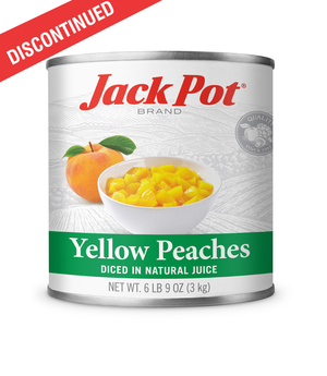 YELLOW PEACHES DICED IN NATURAL JUICE (DISCONTINUED)