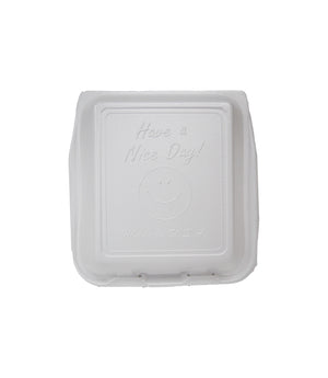 FOAM TRAY, THREE COMPARTMENT, HINGED LID