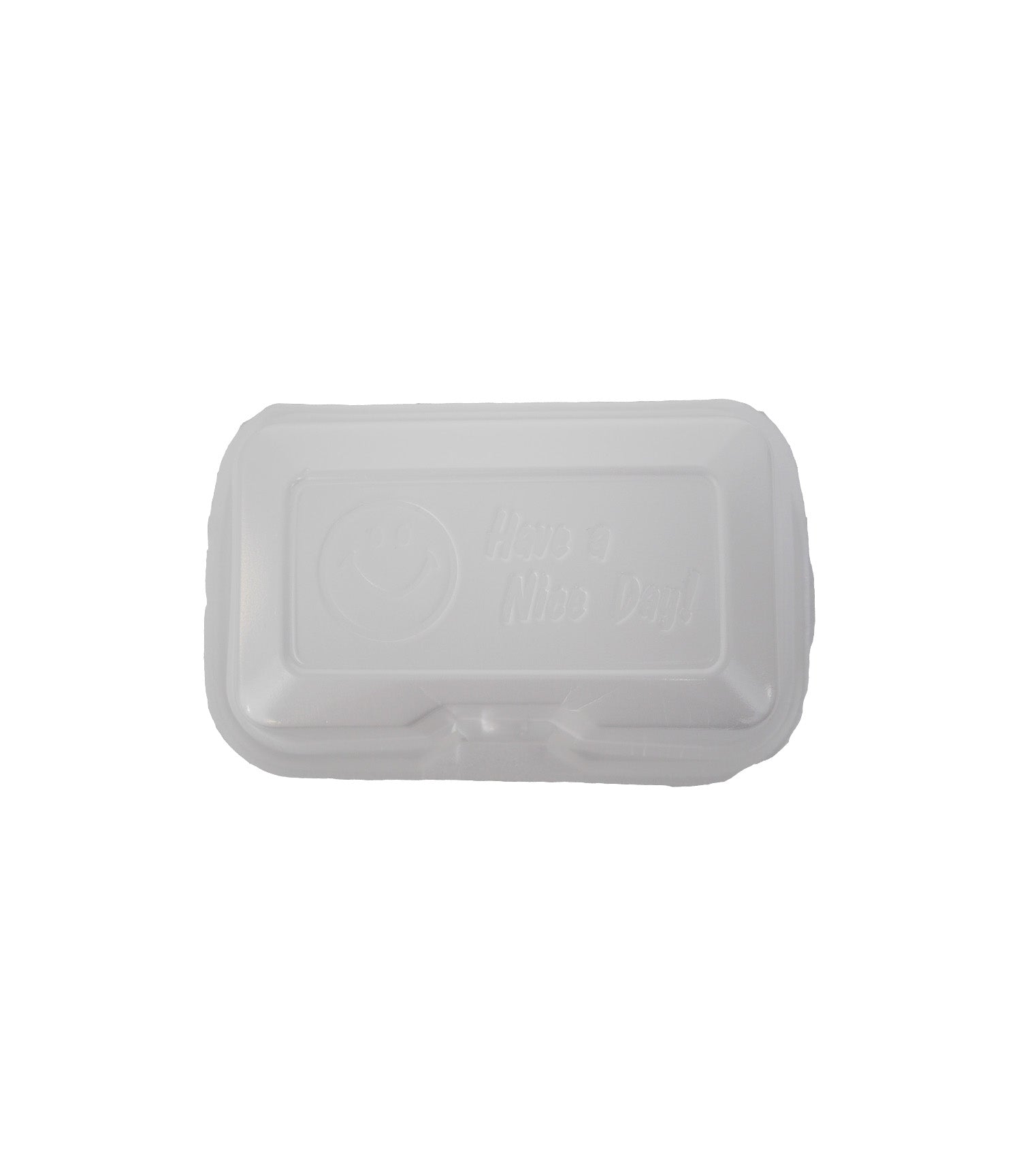 HOAGIE FOAM TRAY, HINGED LID 8 LB