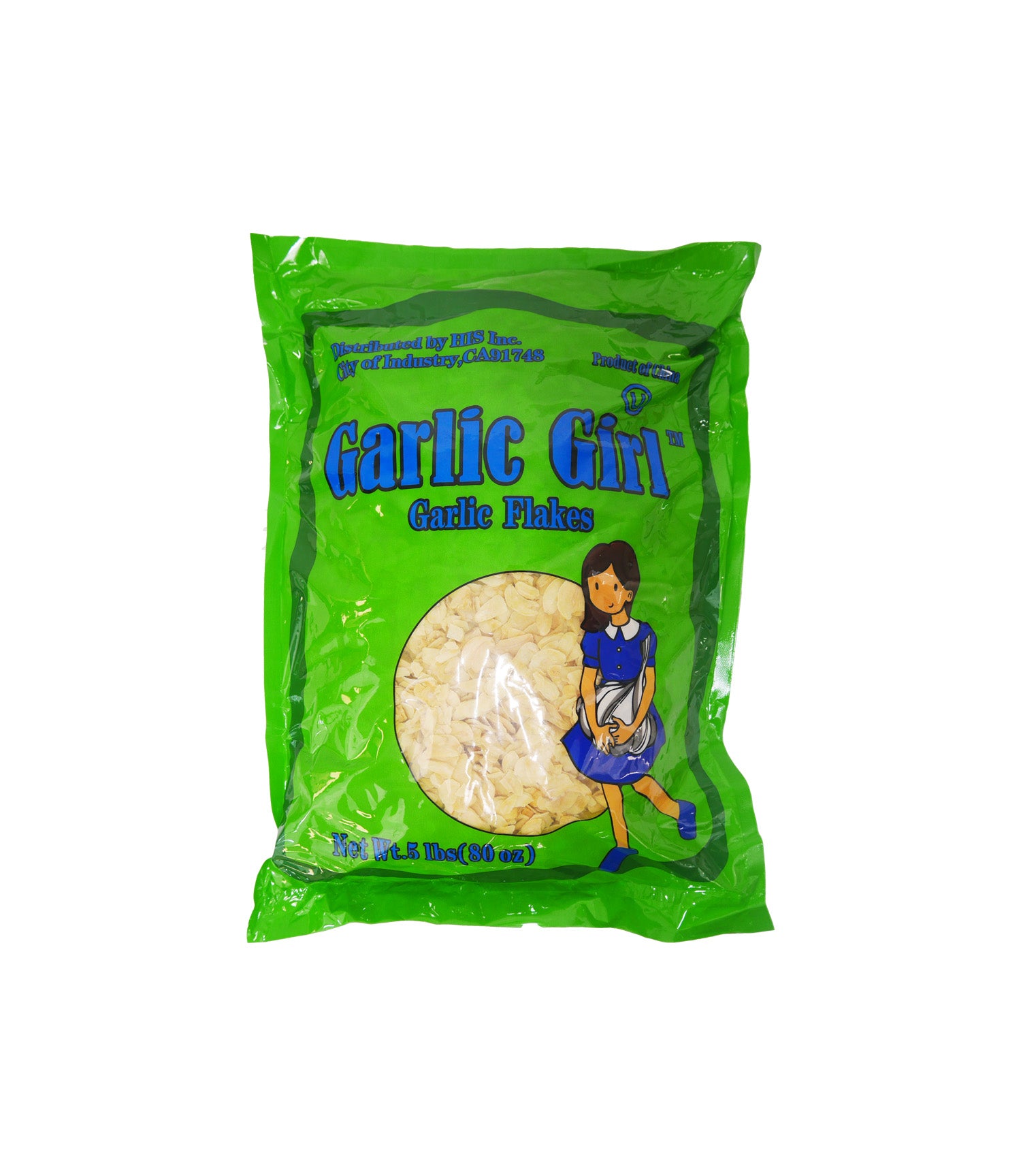 DRIED GARLIC FLAKES 25 LB