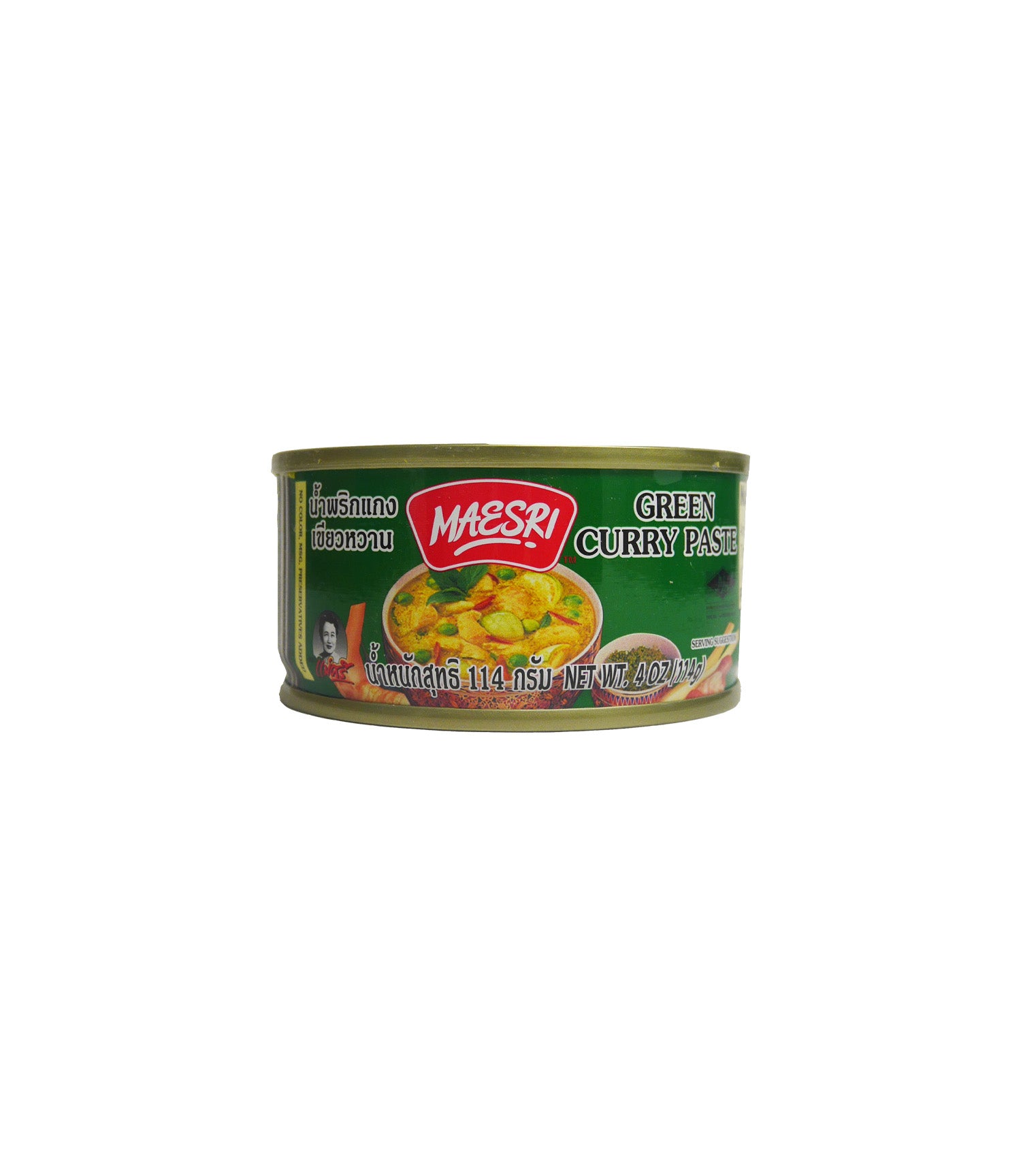 Green Curry Paste 4 oz Maesri C. Pacific Foods