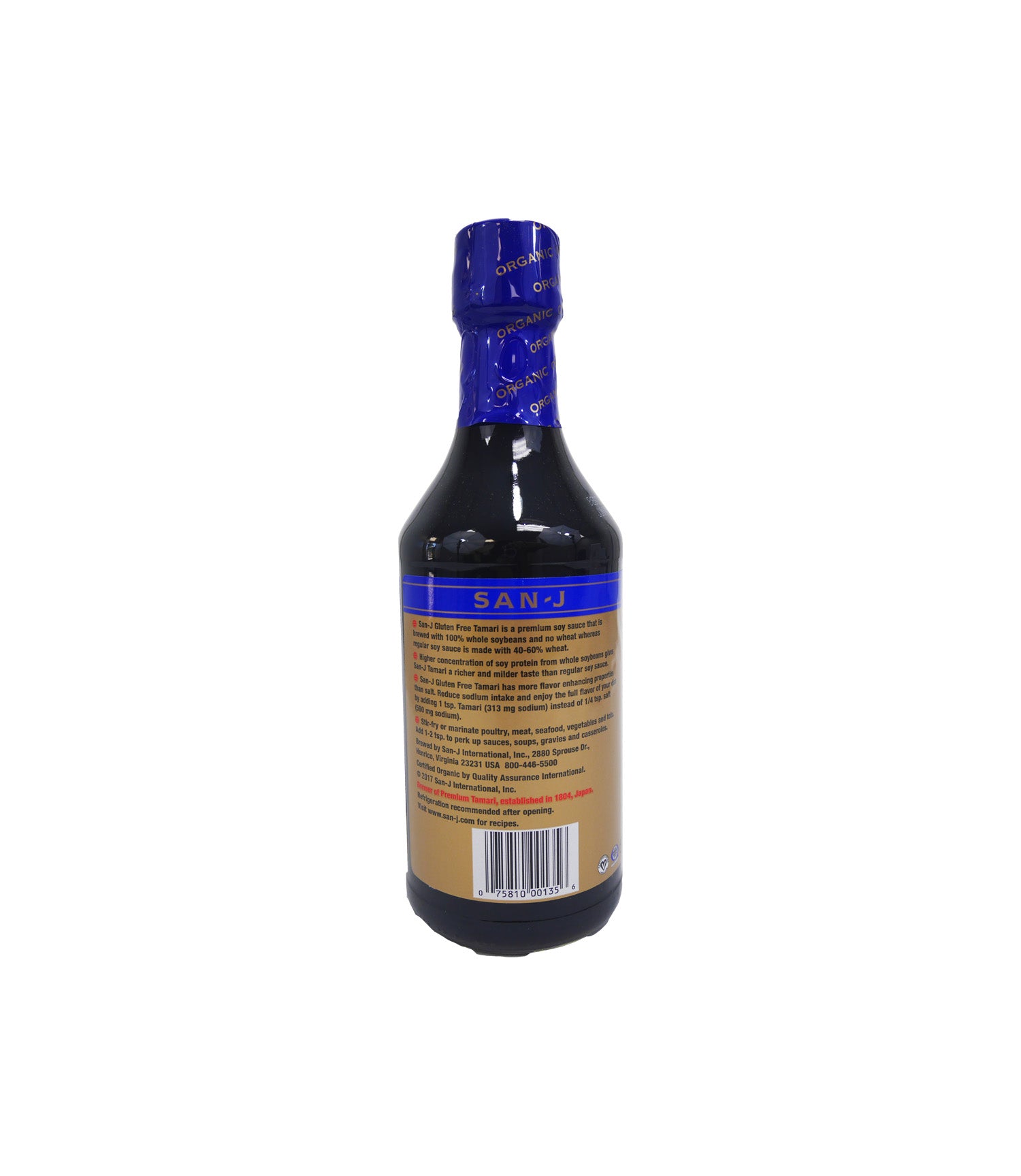 SOY SAUCE, TAMARI ORGANIC