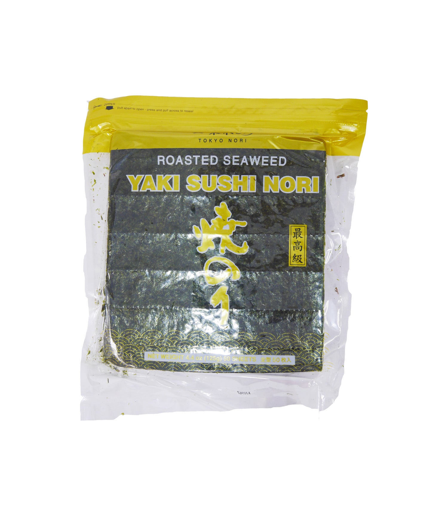ROASTED SEAWEED (YAKI NORI), GOLD, FULL SHEET
